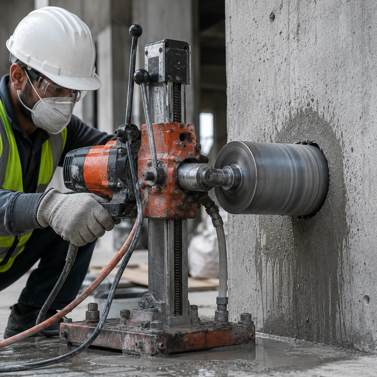 RCC Core Cutting Service Per Hole