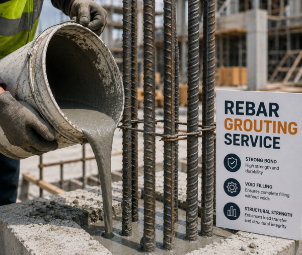 Rebar Grouting Service per Point