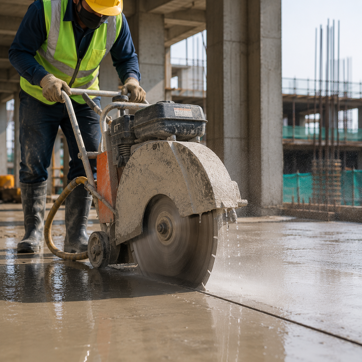 Diamond Concrete Cutting per Running Ft.